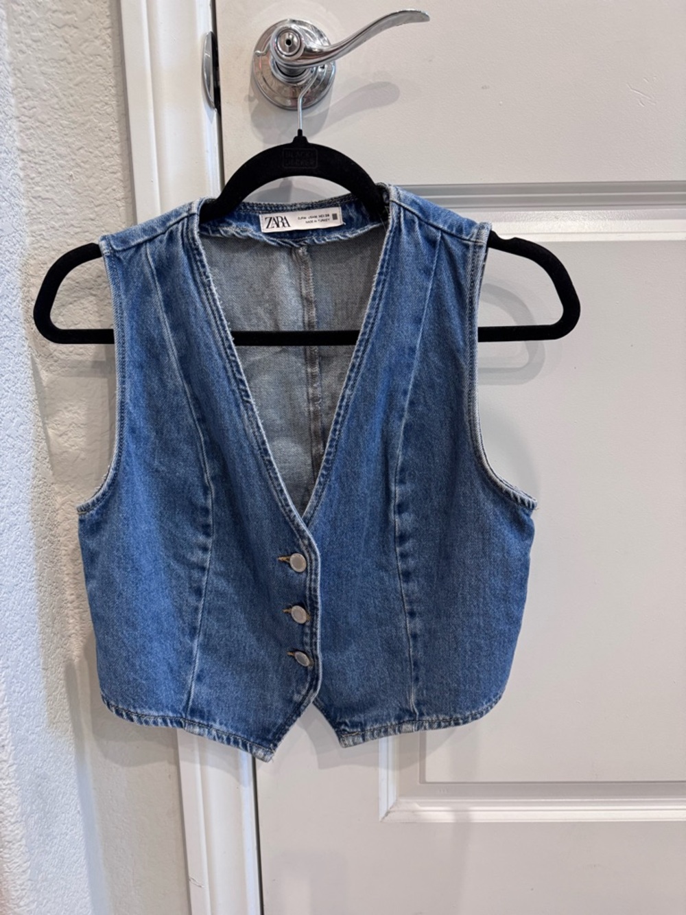 Zara denim vest